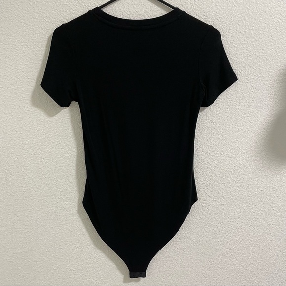 Black rayon bodysuit - Picture 1 of 5